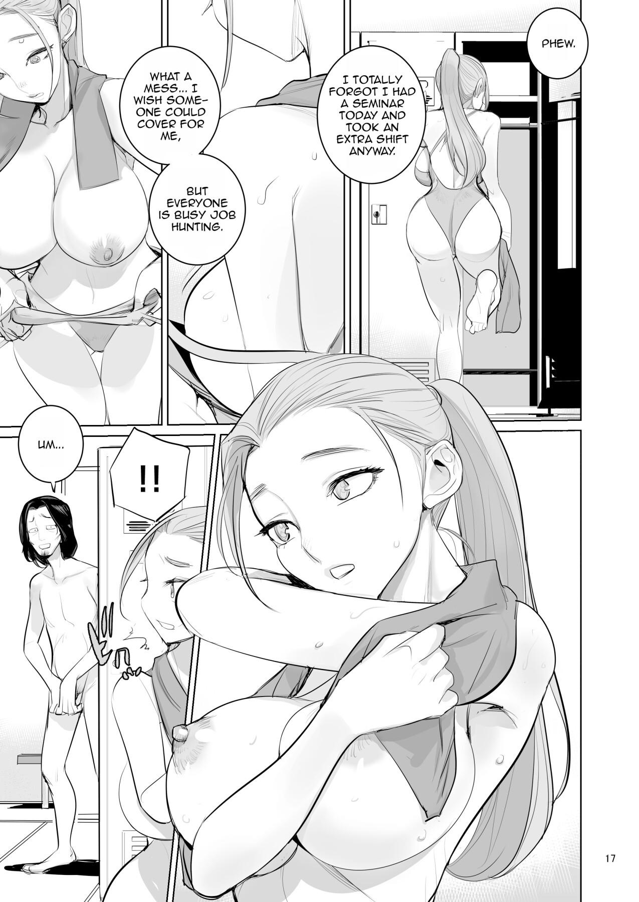 Hentai Manga Comic-Pool monitoring job-Read-18